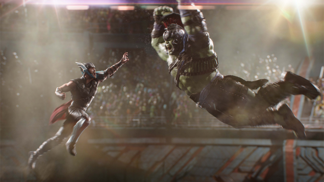 Thor vs Hulk 