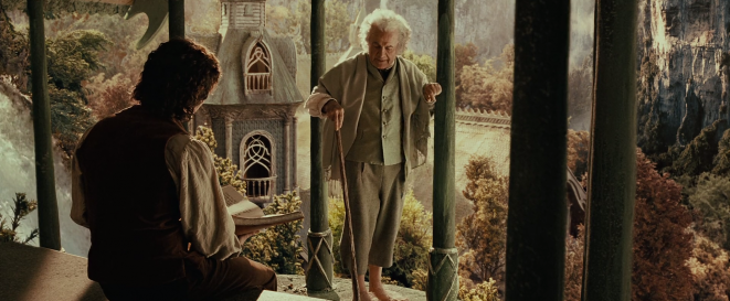 Frodo a Bilbo 