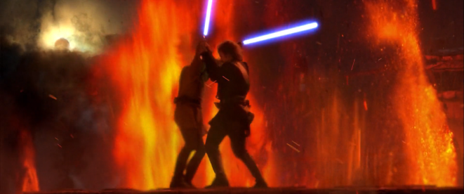 Anakin vs ObiWan 